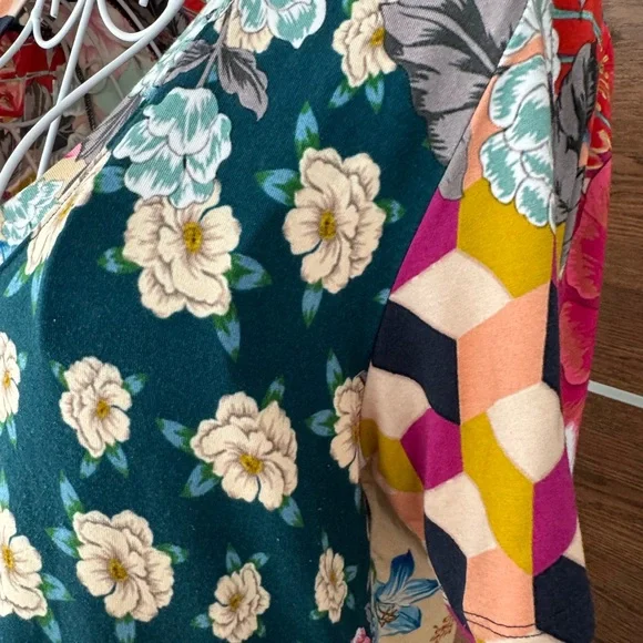 Johnny Was Nellie Favorite' floral tee Sz S - Picture 6 of 12